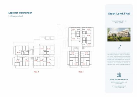 Vermietete Anlegerwohnung – 3 Zimmer, 2 Balkone, Gösting, 8051 Graz, Wohnung