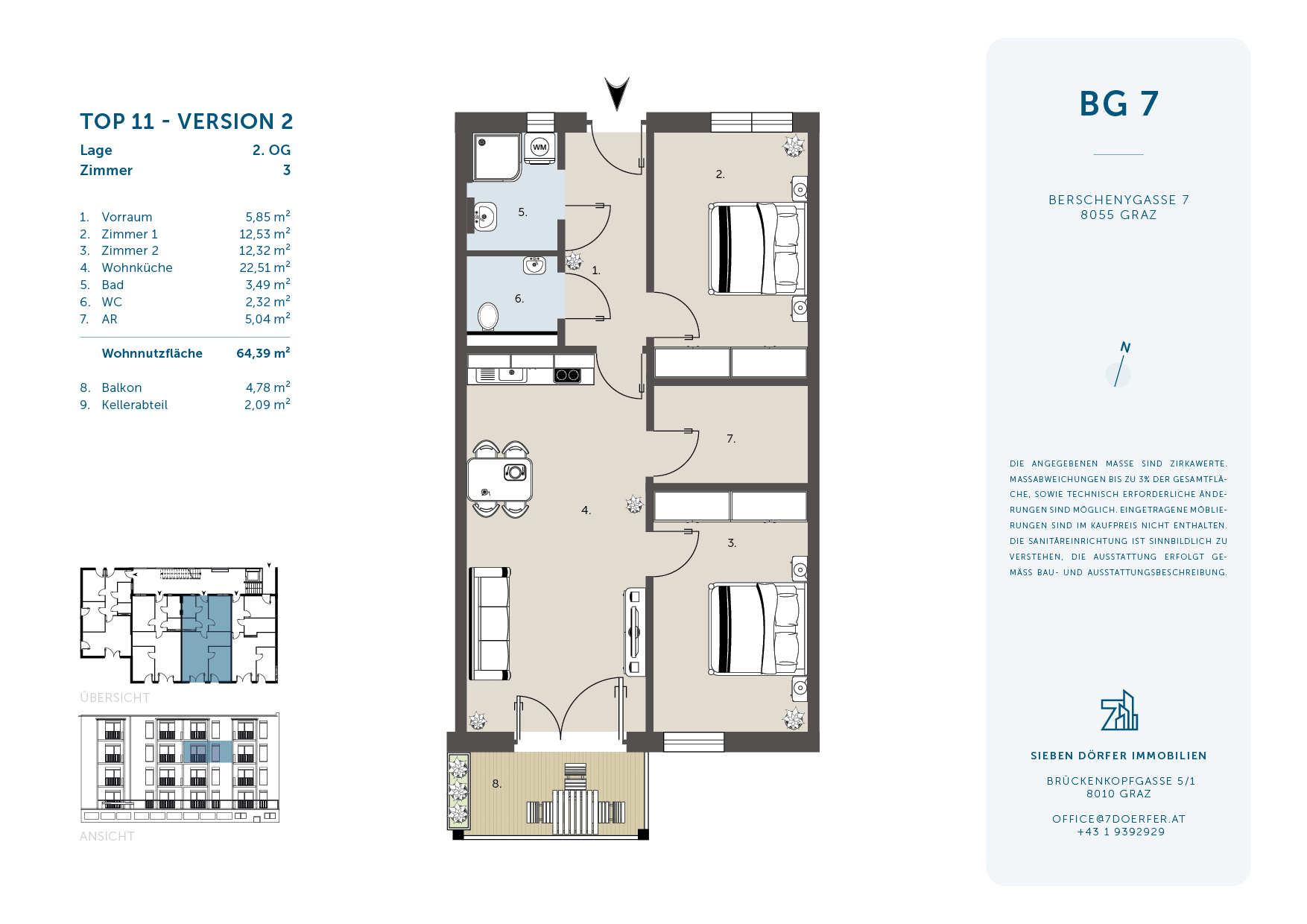 Wohnung 234097 – Immobilienansicht in Graz