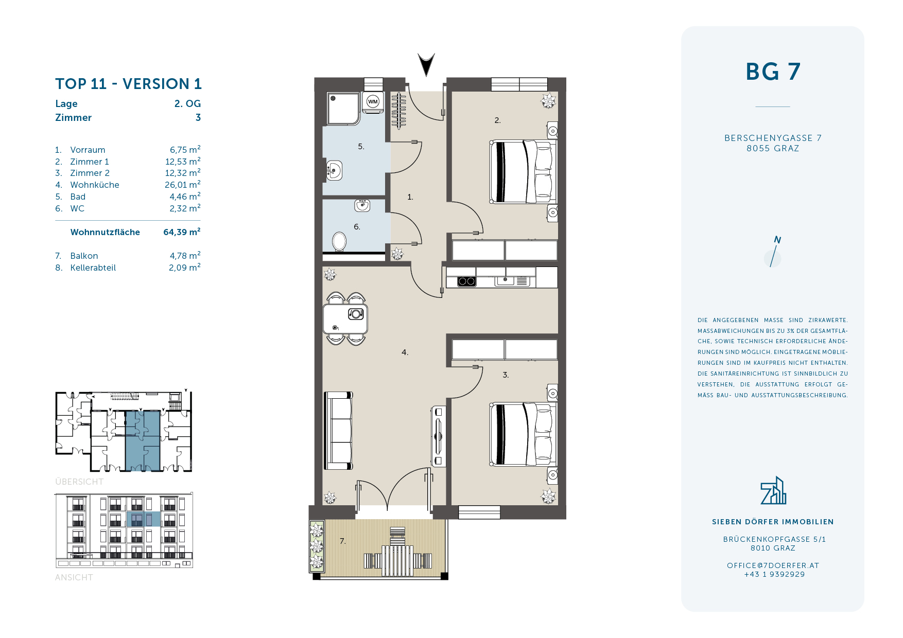 Wohnung 234097 – Immobilienansicht in Graz