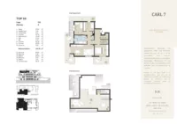 JLB Grundriss – Wohnungsplan Top 10 - CARL 7 - 1170 Wien