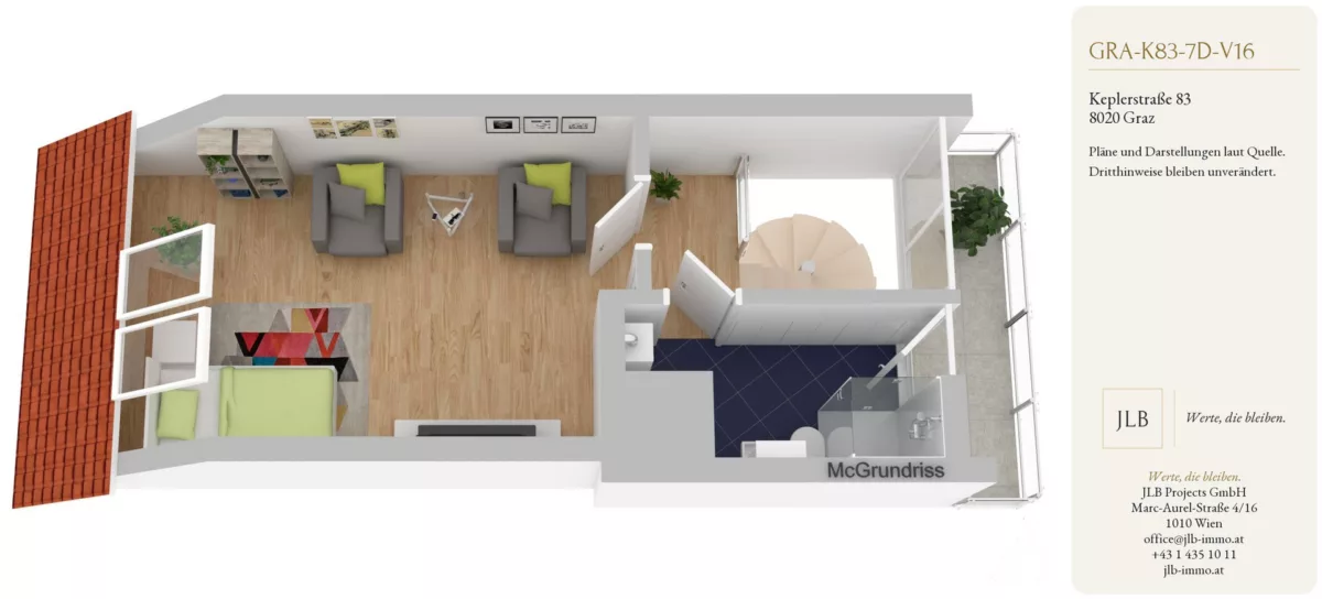 Wohnung 243207 – Immobilienansicht in Graz