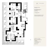 Wohnung 254301 – Grundriss in Wien