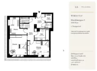 Wohnung 254301 – Grundriss in Wien