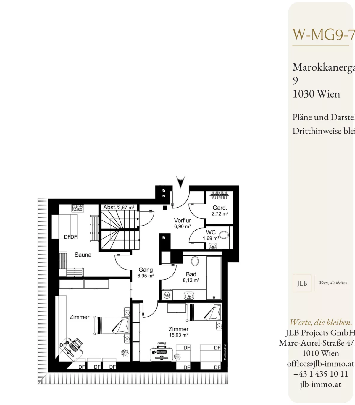 Wohnung 250103 – Grundriss in Wien