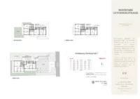 JLB Lageplan – Geschoßübersicht Wohnpark Gutenbergstraße