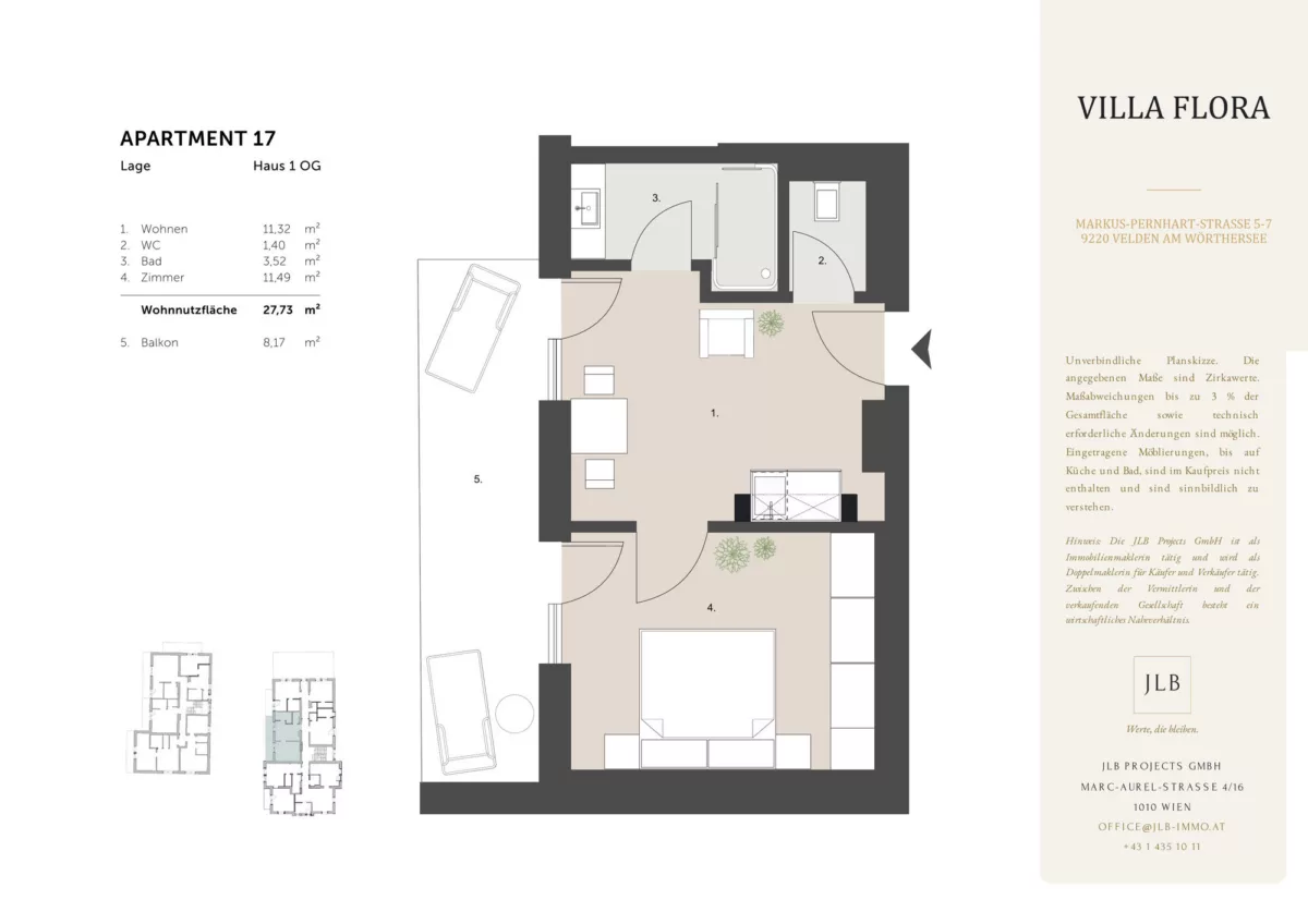 JLB Grundriss – Villa Flora-Verkaufsplan-Apartment-17
