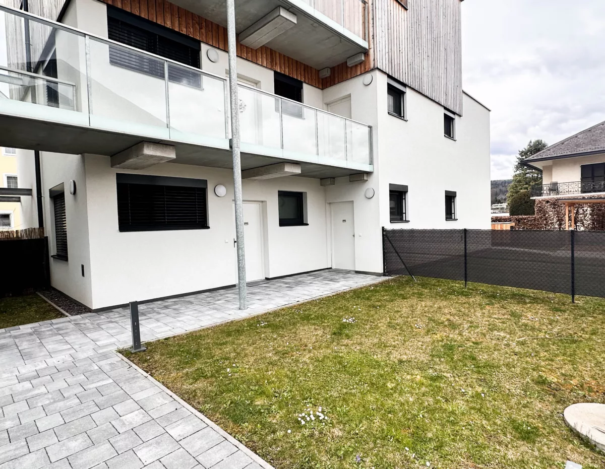 Hausansicht von der Gartenseite