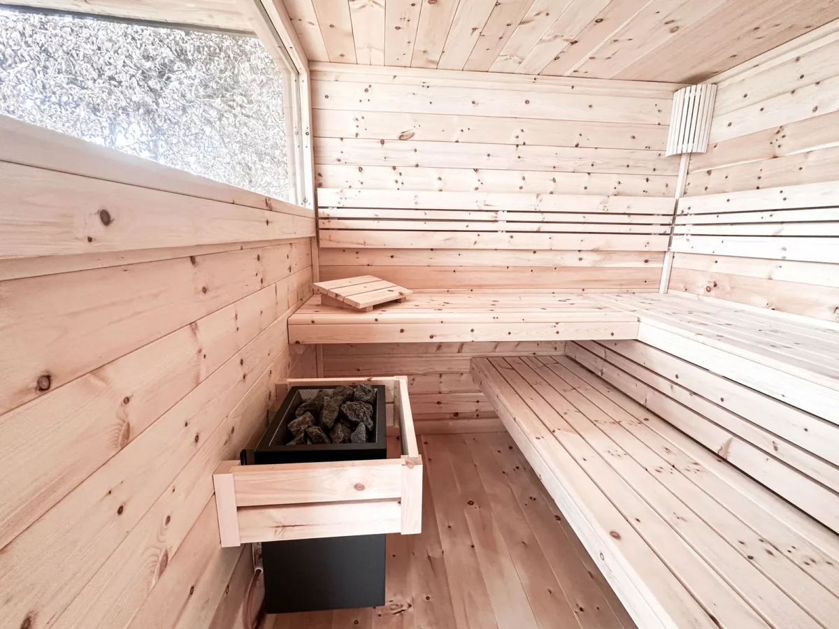 Sauna – Innenansicht