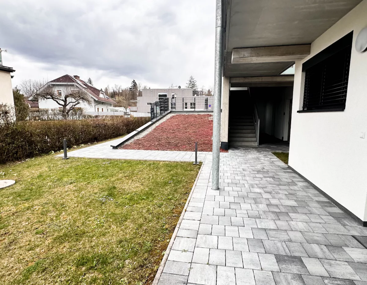 Überdachte Terrasse
