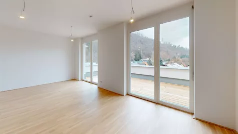Vermietete Anlegerwohnung – 3 Zimmer, 68 m², Graz-Gösting, 8051 Graz, Dachgeschosswohnung