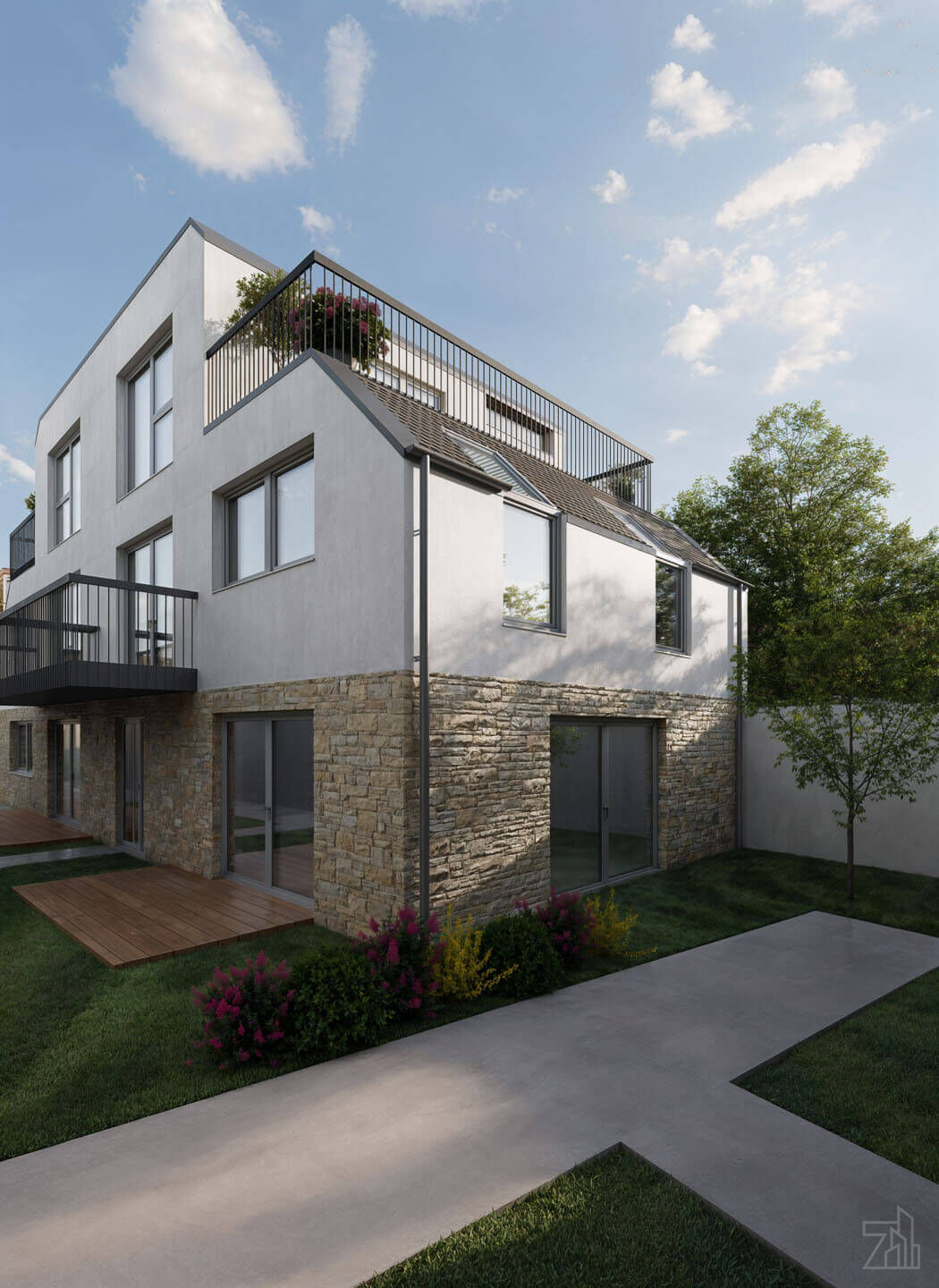 Neubauprojekt Florivita - Ansicht Haus 3, Stammersdorfer Straße 39, 1210 Wien