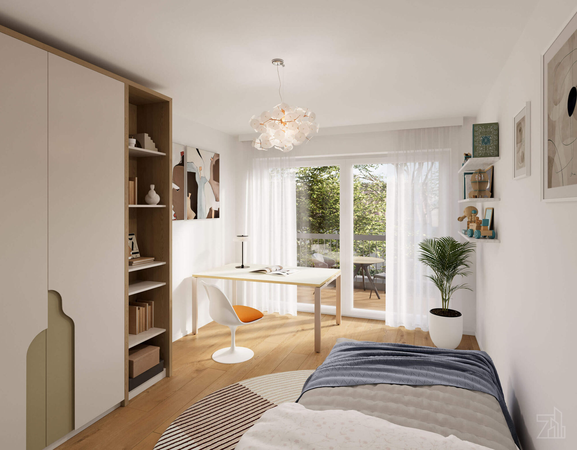 Neubauprojekt Florivita – Modernes Zimmer in 1210 Wien