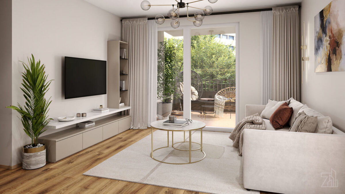 Wohnung 238887 – Wohnbereich in Wien