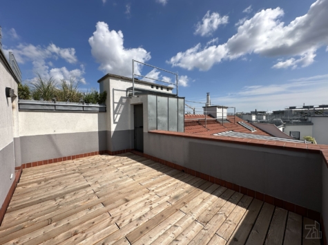 Loftartige Dachgeschoßwohnung mit großzügiger Dachterrasse | Bezugsbereit | PROVISIONSFREI, 1120 Wien, Dachgeschosswohnung