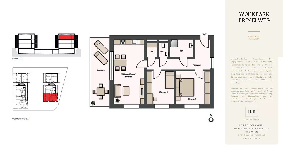 JLB Grundriss – Plan Top 1.11 - PW1