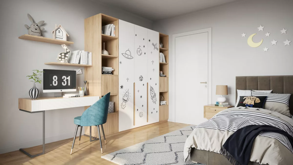 Wohnung 242104 – Kinderzimmer in Graz