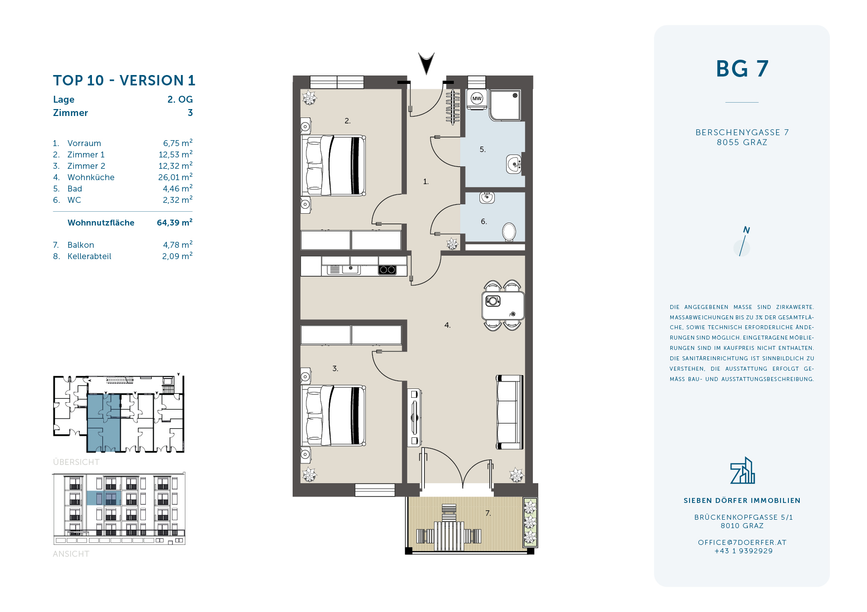 Wohnung 234080 – Immobilienansicht in Graz