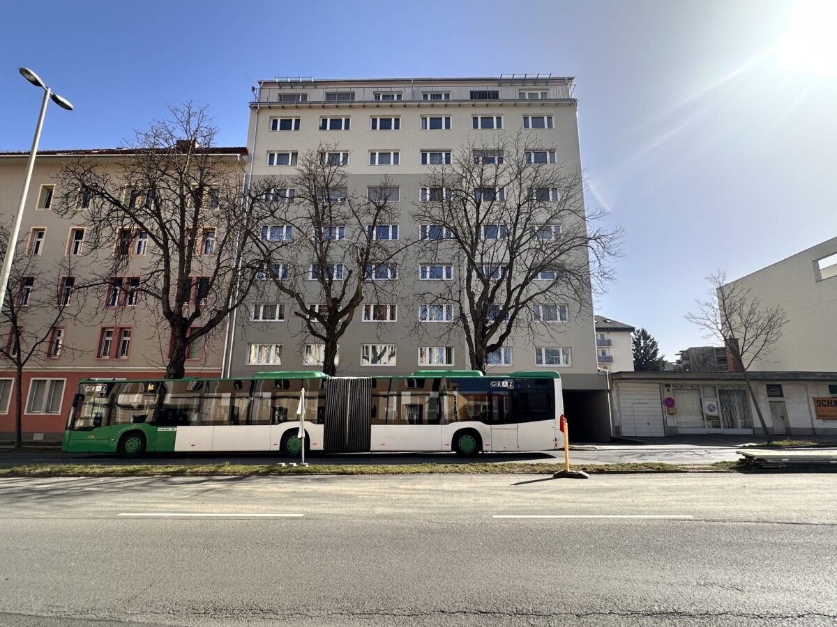 Hausansicht Kalvariengürtel 55 – Straßenseite