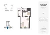 STADTHAUS MEIDLING – Grundriss Top 21 – JLB