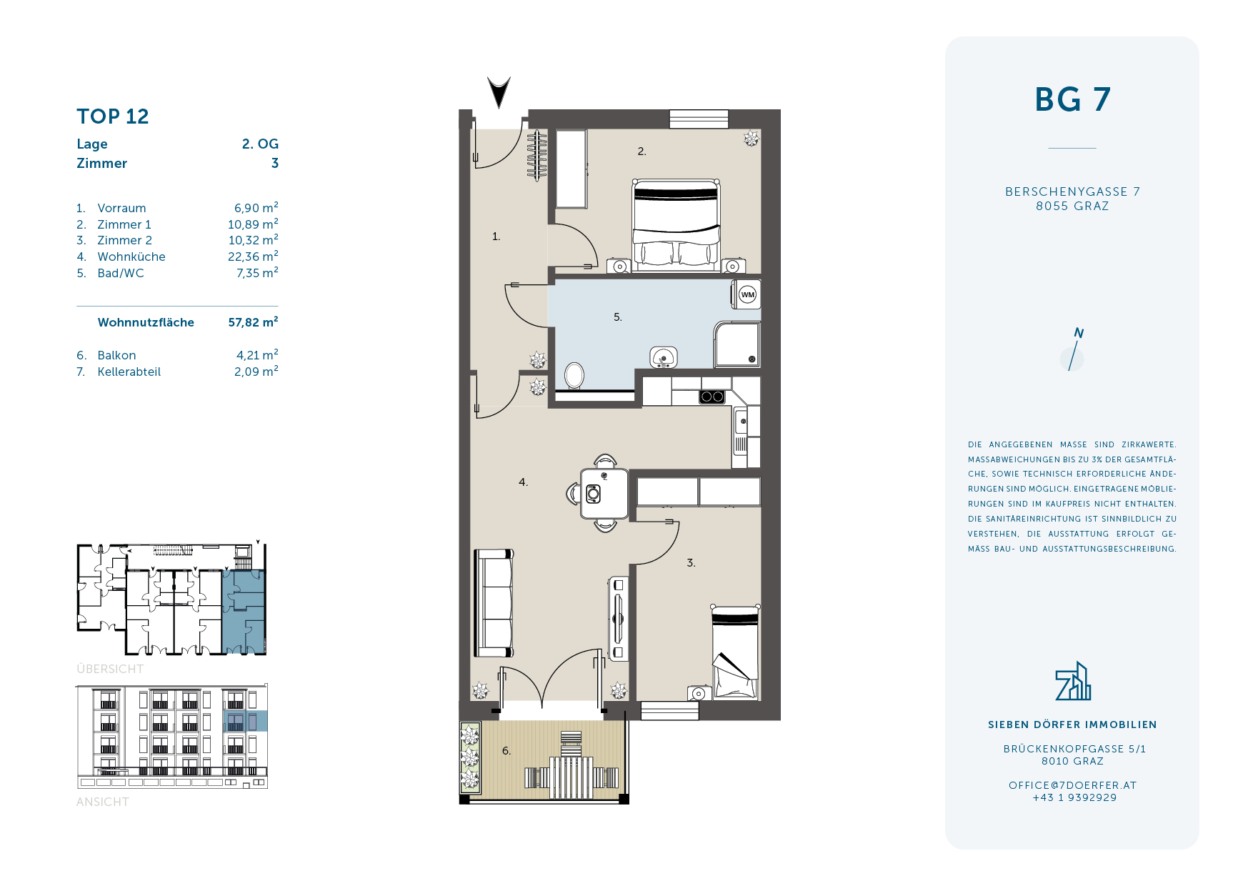 Wohnung 234114 – Immobilienansicht in Graz