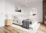 schlafzimmer top 6 - Das JOE – Morgensonne | 2 Zimmer mit Balkon |