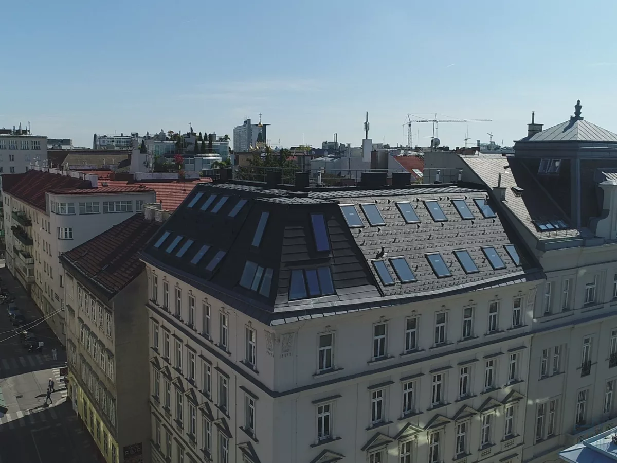 Marokkanergasse Ansicht Dach