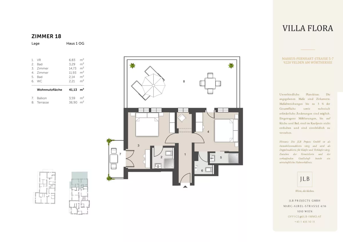 JLB Grundriss – Villa Flora-Verkaufsplan-Apartment-18
