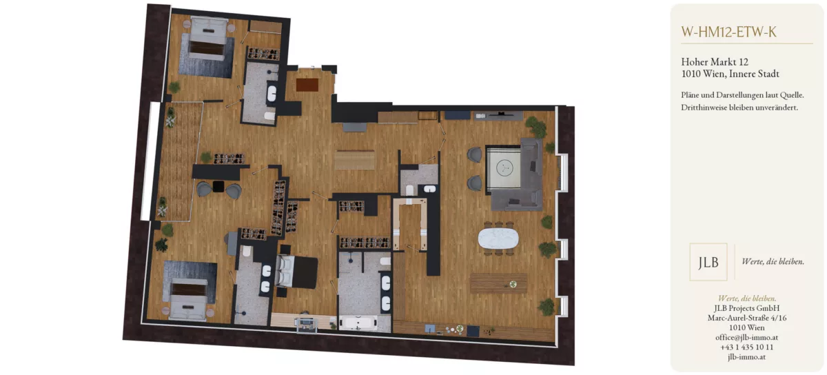 Wohnung 254020 – Grundriss in Wien