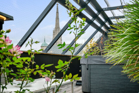 Über den Dächern Wiens | Penthouse mit Stephansdom-Blick | Wien zu Füßen, 1010 Wien, Innere Stadt, Penthousewohnung