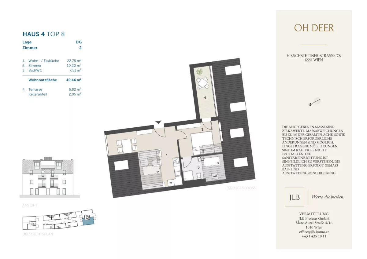 Grundriss Oh Deer – JLB