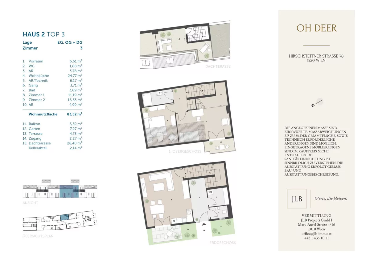 Grundriss Oh Deer – JLB