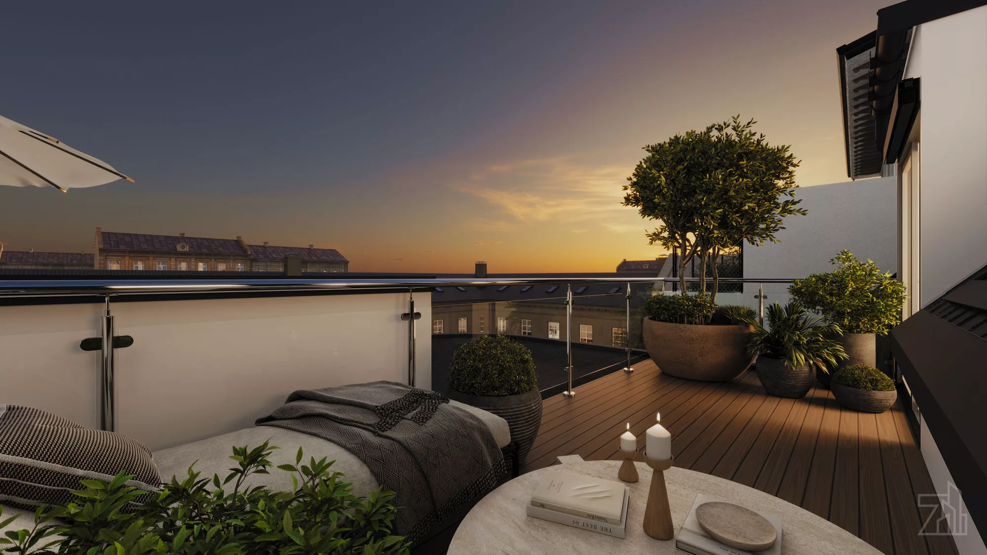 Wohnung 254285 – Terrasse in Wien