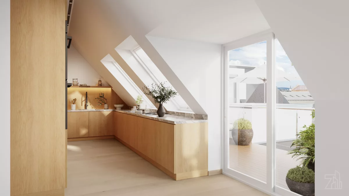 Wohnung 254285 – Küche in Wien