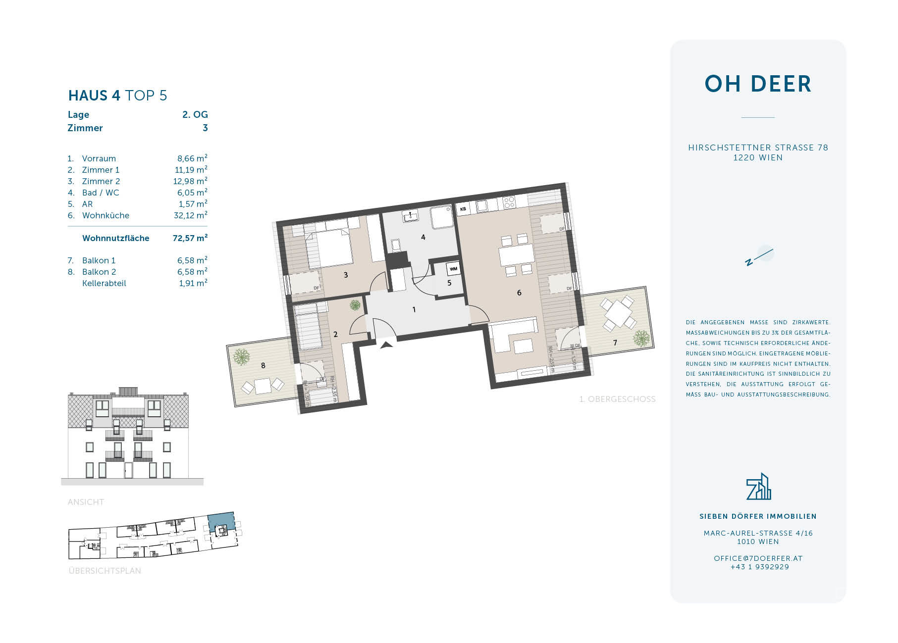 Wohnung 8c151f – Badezimmer in Wien